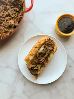 19 Italiaanse Drip Beef Sandwiches
